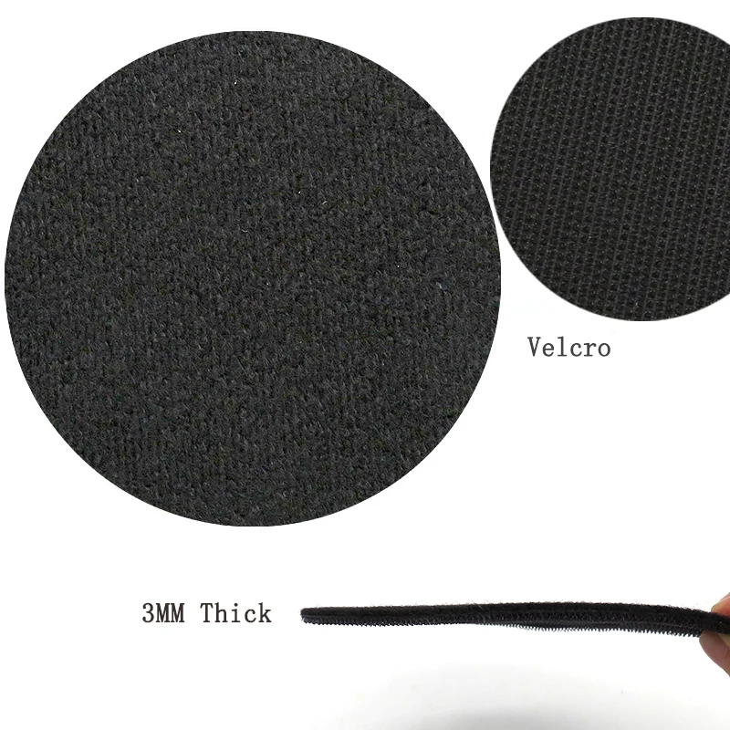 2 Gói Mới 5 Inch (125Mm) 8 Lỗ Siêu Mỏng Bảo Vệ Bề Mặt Giao Diện Miếng Lót Cho Miếng Chà Nhám Móc & Vòng Lặp Chà Nhám Đĩa Bọt Biển