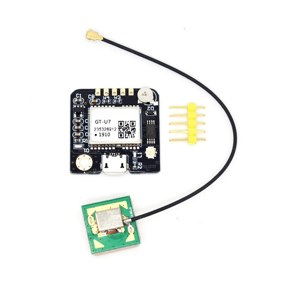 Módulo de navegación GPS GT-U7, posicionamiento por satélite, compatible con NEO-6M 51, microordenador de un solo chip STM32 para Arduino