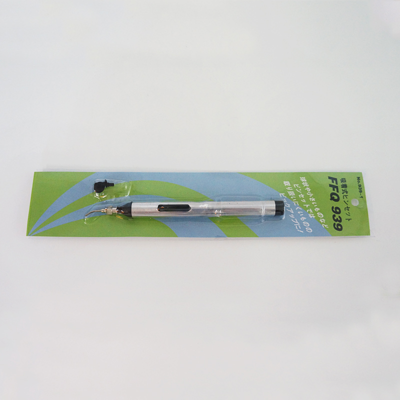 FFQ 939 IC SMD Vacuum Sucking Suction Pen Remover Sucker Pump IC SMD Tweezer Pick Up Tool Solder Desoldering with 3 Suction Head