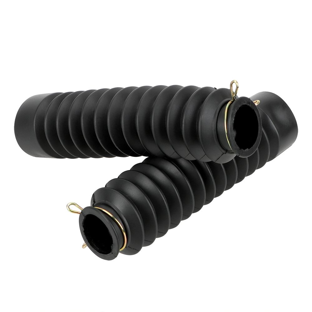 2Pcs Motorrad Zubehör Gabel Stoßdämpfer Staub Abdeckung Gummi Gamaschen Gators Stiefel Staubdicht Hülse Schutz Dämpfung