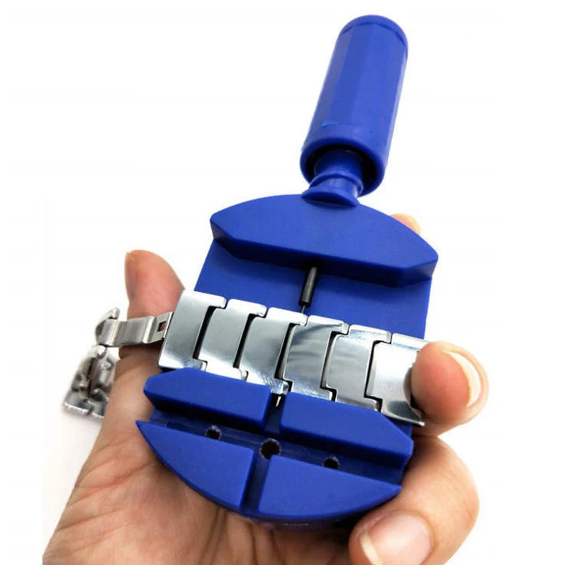 Dây Đồng Hồ Da Cụ Sửa Chữa Đồng Hồ Pin Liên Kết Tẩy Dây Đeo Điều Chỉnh Bộ Dụng Cụ Sửa Chữa Dụng Cụ Dây Ban Nhạc Tháo Lắp Dụng Cụ