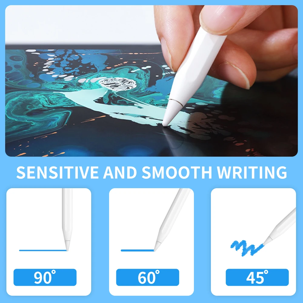 para Apple Pencil Punta de punta para Apple Pencil 2 1 para Apple Nib iPad Punta de lápiz óptico, suficiente para 4 años de uso