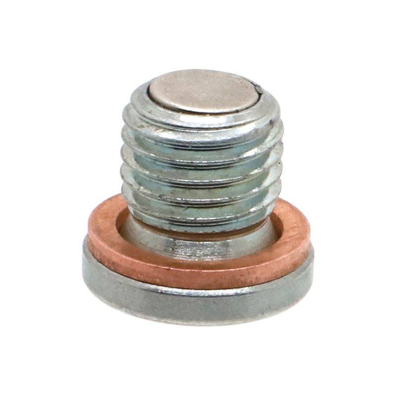 Plugue de drenagem de óleo de motor magnético super forte e arruela M12x1.5 para Polaris RZR Sportsman Ranger 7052306   Parafuso de drenagem de óleo