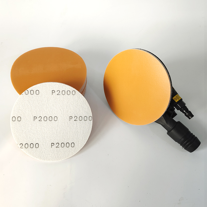 6 zoll Schwamm Schleifpapier Trocken Schleifen Zurück Samt Auto Blatt Metall Spray Malerei Polieren Schleifpapier Blatt 150MM
