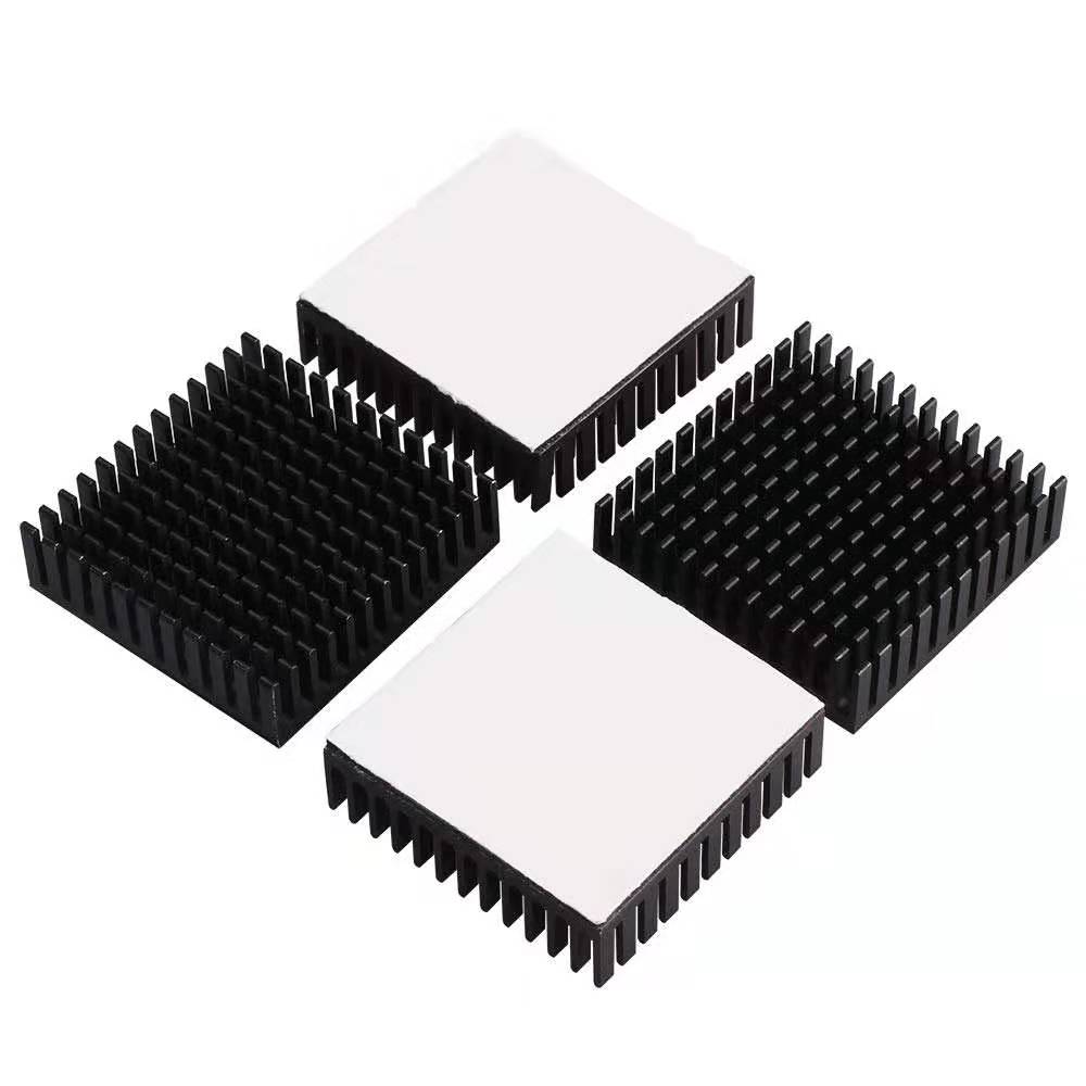 Dissipador de calor do motor de alumínio da impressora 3d extrudado dissipação de calor eletrônico para nema17 42 motor de passo ender 3