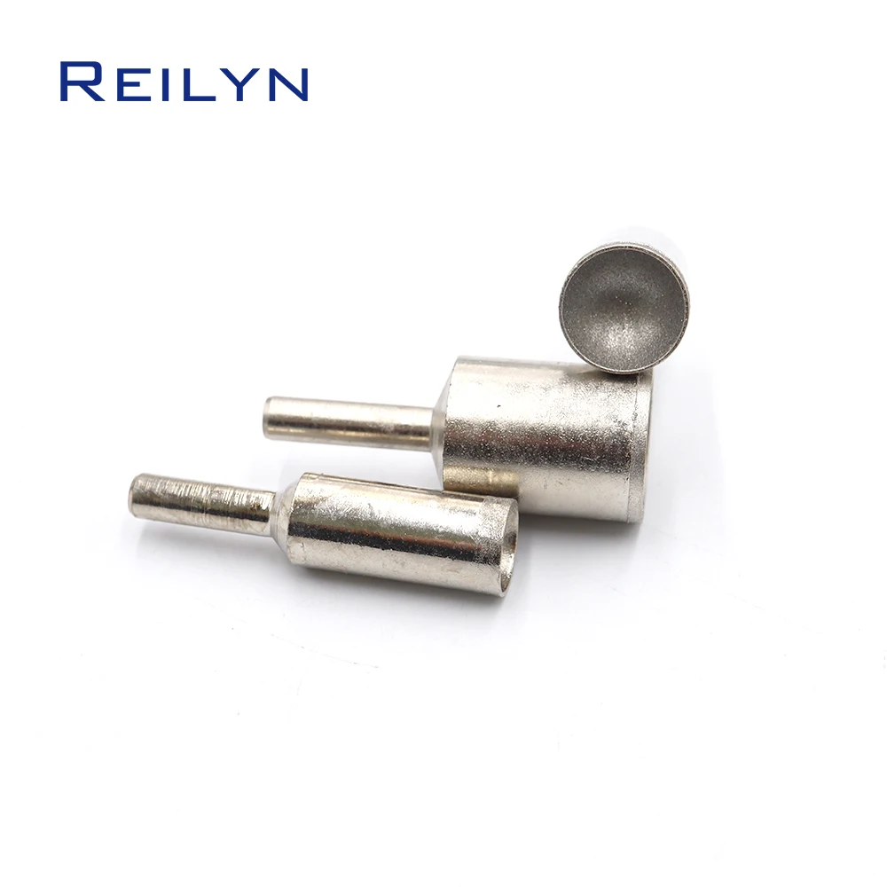 1 PC 320# Jade Jewelry Rounding bits Round polishing bits Rounding grinding Bit 5mm-40mm polishing bits