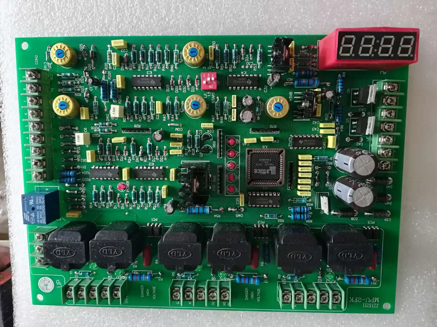Papan Utama Mpu-2fk Papan Sirkuit Listrik Frekuensi Menengah untuk Papan Kontrol Tungku Frekuensi Menengah