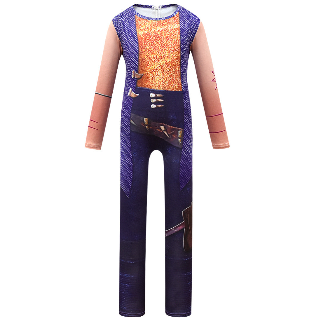 Kostum Pesta Halloween Anak-anak Kampus Zombie Anak Laki-laki Kostum Cosplay Setan Tengkorak Baju Renang Remaja Laki-laki Pakaian Zombie