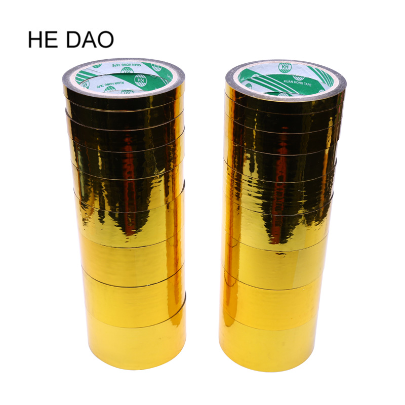 25 M,50 M ทองฟอยล์ Washi เทปเลเซอร์สี Glitter Slim ตกแต่งกาวเทปกาวสําหรับ Scrapbooking DIY ตกแต่ง