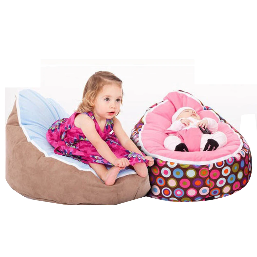 Levmoon-sofá médio, cadeira infantil dobrável, sem preenchimento, cama para crianças