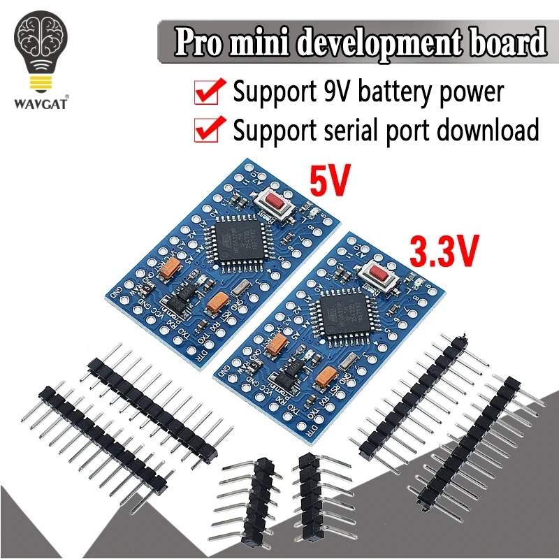 ATMEGA328P Pro Mini 328 Mini ATMEGA328 5V/16MHz ATMEGA328 3,3 V 8MHz para placa de desarrollo Arduino