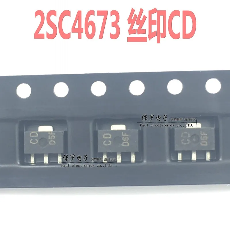 10pcs 100% orginal and new transistor 2SC4673 2SC4673D silk screen CD SOT-89 in stock