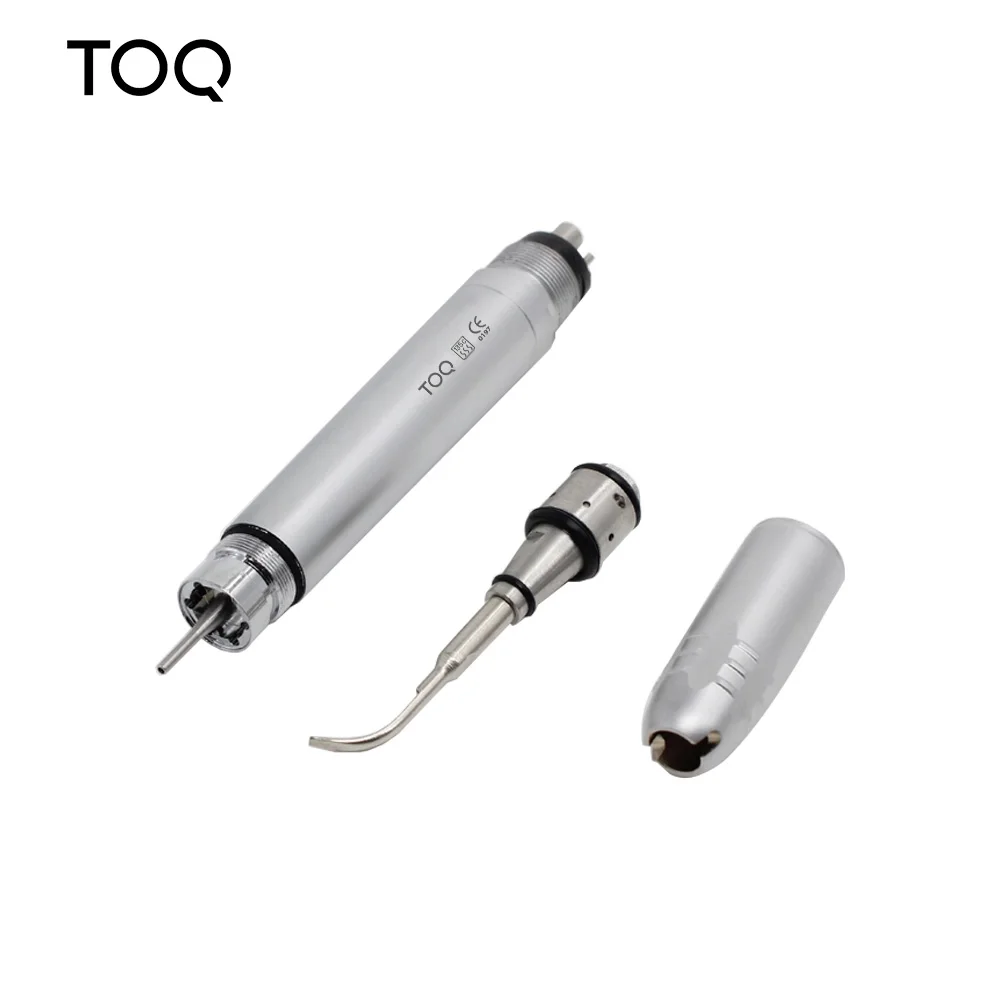 Scaler อากาศอัลตราโซนิกทันตกรรมด้วย 3 เคล็ดลับฟันแคลคูลัส Remover เครื่องมือทําความสะอาด Handpiece ฟันขาวทําความสะอาดช่องปาก
