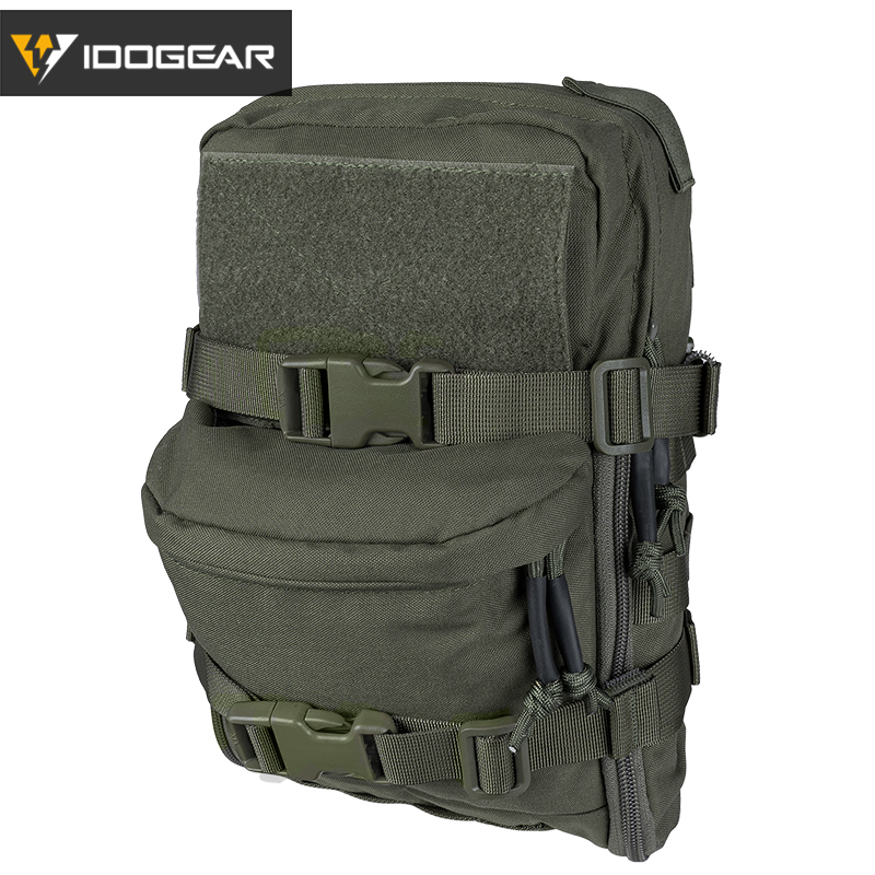 IDOGEAR Chiến Thuật Hydration Pack Tấn Công Molle Túi Mini Airsoft Ngoài Trời Nước Thể Thao Túi 3530