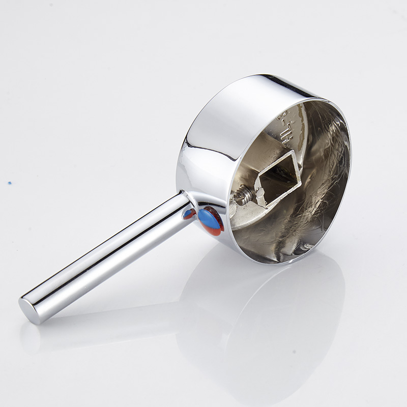 Kitchen Bathroom Hot Cold Faucet Switch Handle,35mm/40mm Black Gold Basin Mixer Tap Replacement Cover Shower Faucet Accessories