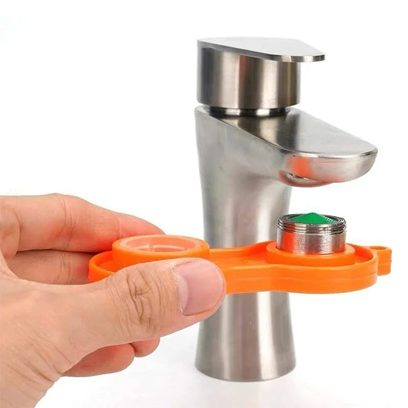 Wasserhahn Bubbler Schlüssel Wasser Outlet Belüfter Universal Schlüssel Wasserhahn Düse Filter Reparatur Werkzeug Ersatz Demontage Werkzeug Spanne