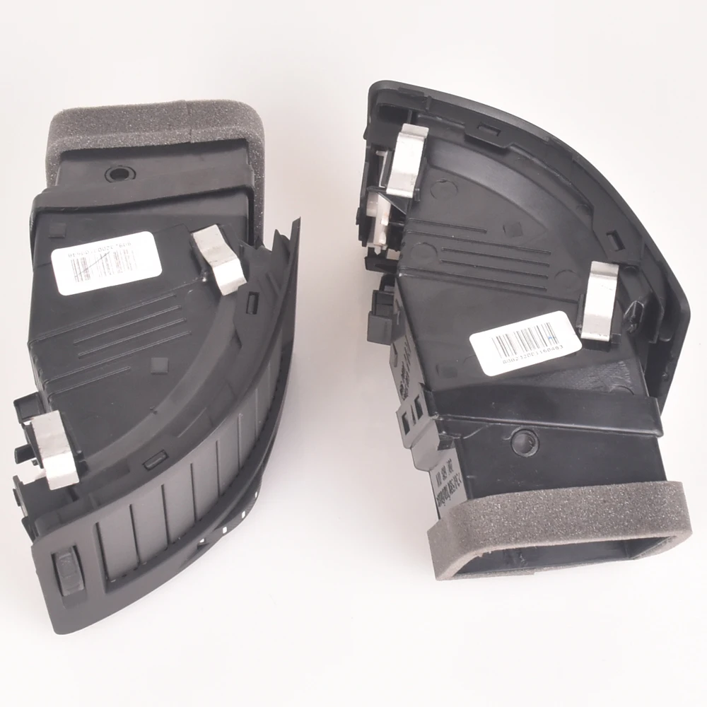 Herramienta libre de salida de ventilación de aire negra izquierda derecha para Skoda Octavi 1999-2015 1Z 0819701 Un 1Z 0819702 A