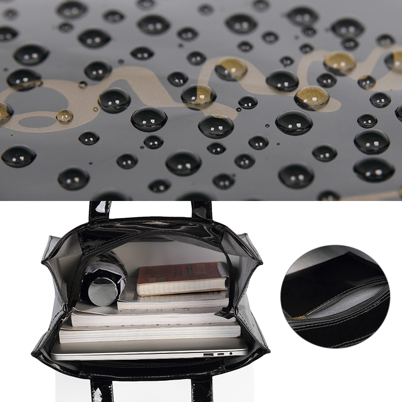 Monederos de compras reutilizables de PVC, bolso de compras de lujo, respetuoso con el medio ambiente, grande, impermeable, para playa y verano tote bag bolso marca lujo de mujer