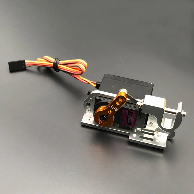 Dispositivo de interruptor Servo parabólico, dispositivo de lanzamiento de vehículo aéreo, dispensadores de Tarot con brazo Servo para coches con control remoto, Dron MG996
