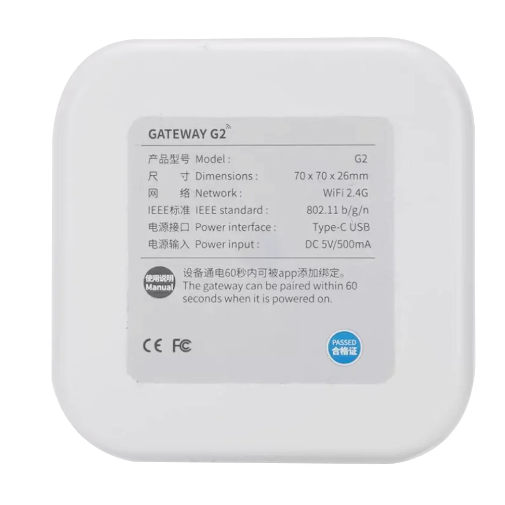 G2 TTLOCK Gateway G3 G3P G4 Bluetooth Wifi Gateway de WIFI/RJ45/POE/SIM 4G TLE para cerradura de puerta de casa inteligente Control de teléfono con aplicación Ttlock