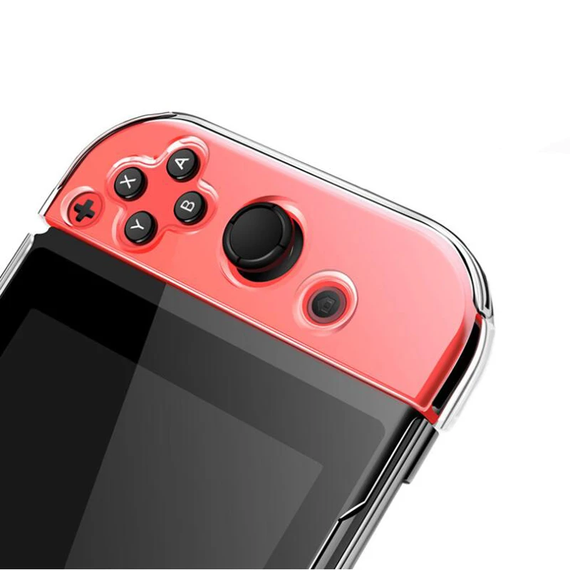 Trong Suốt Cứng Bảo Vệ Joycon Dùng Cho Máy Nintendo Switch/Công Tắc Oled NS Joy-Con Pha Lê Trong Suốt TPU mềm Mại Bảo Vệ
