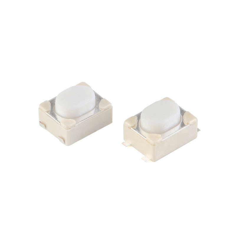 Microinterruptor táctil de 4 pines para coche, Interruptor táctil SMD de 3x4x2,5mm, 3x2,5 H, 50 unidades por lote
