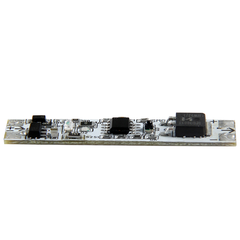 Led inteligente onda de mão varredura sensor toque simples módulo interruptor dimmer 12v controlador potência pwm regulador para luz tira lâmpada pcba