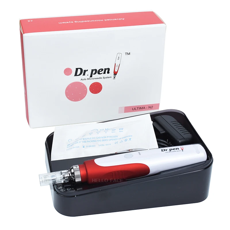 Dr. pen-電気マイクロニードルN2-C,メソセラピーペン,マイクロニードル,12ピン有線モデル