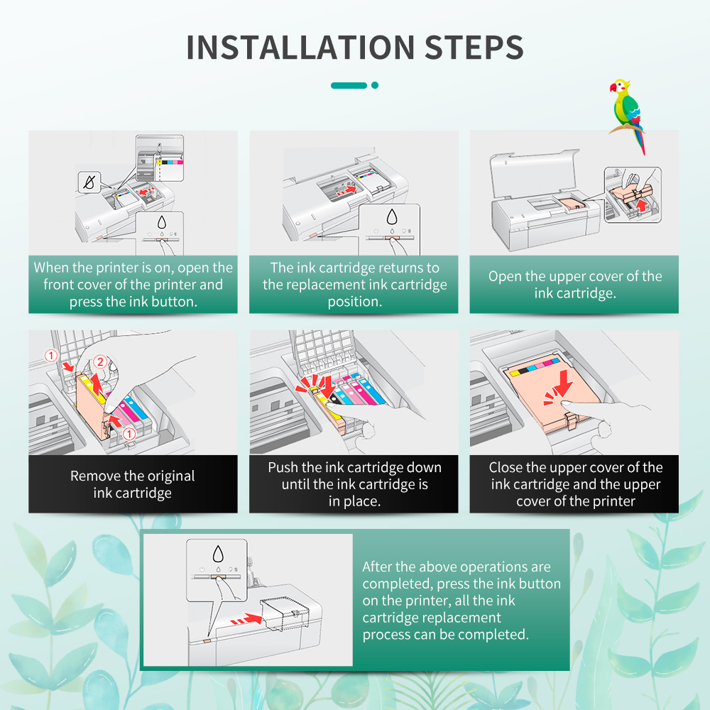 603XL 603 หมึก XL ตลับหมึกสําหรับ Epson T603 Expression Home XP 2100 2105 3100 3105 4100 4105 เครื่องพิมพ์