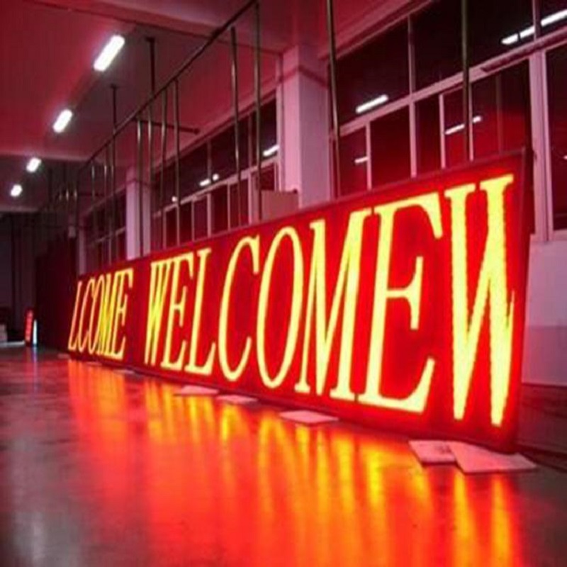 Spezielle angebot Red P10 SMD Einzelne rote outdoor led-modul HUB12 Interface definition 320*160MM