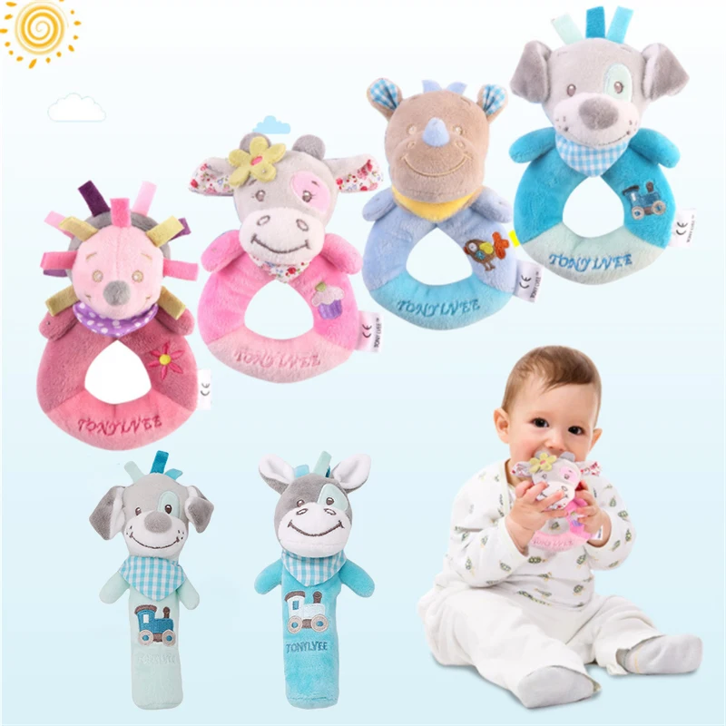 Bé Lục Lạc Đồ Chơi Giáo Dục Sớm Búp Bê Sơ Sinh Hoạt Hình Hình Trẻ Sơ Sinh Cho Bé 0-12 Tháng Tuổi Sang Trọng Di Động Chuông Đồ Chơi speelgoed