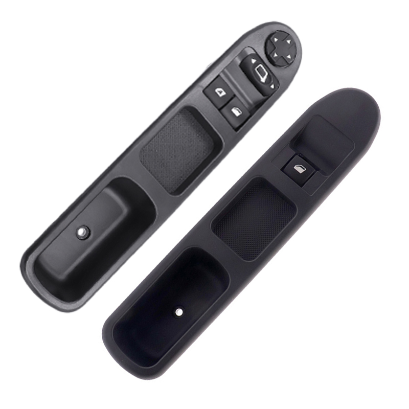 2 個運転席側 + 助手席側電動パワーウィンドウコントロールスイッチプジョー 207 2007-2015 6554QC 6490HQ