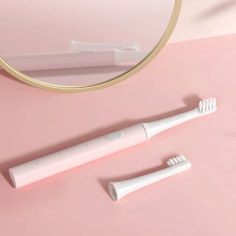 XIAOMI MIJIA Âm Bàn Chải Đánh Răng Điện Không Dây USB Sạc Bàn Chải Đánh Răng Chống Thấm Nước Siêu Âm Tự Động Bàn Chải Đánh Răng