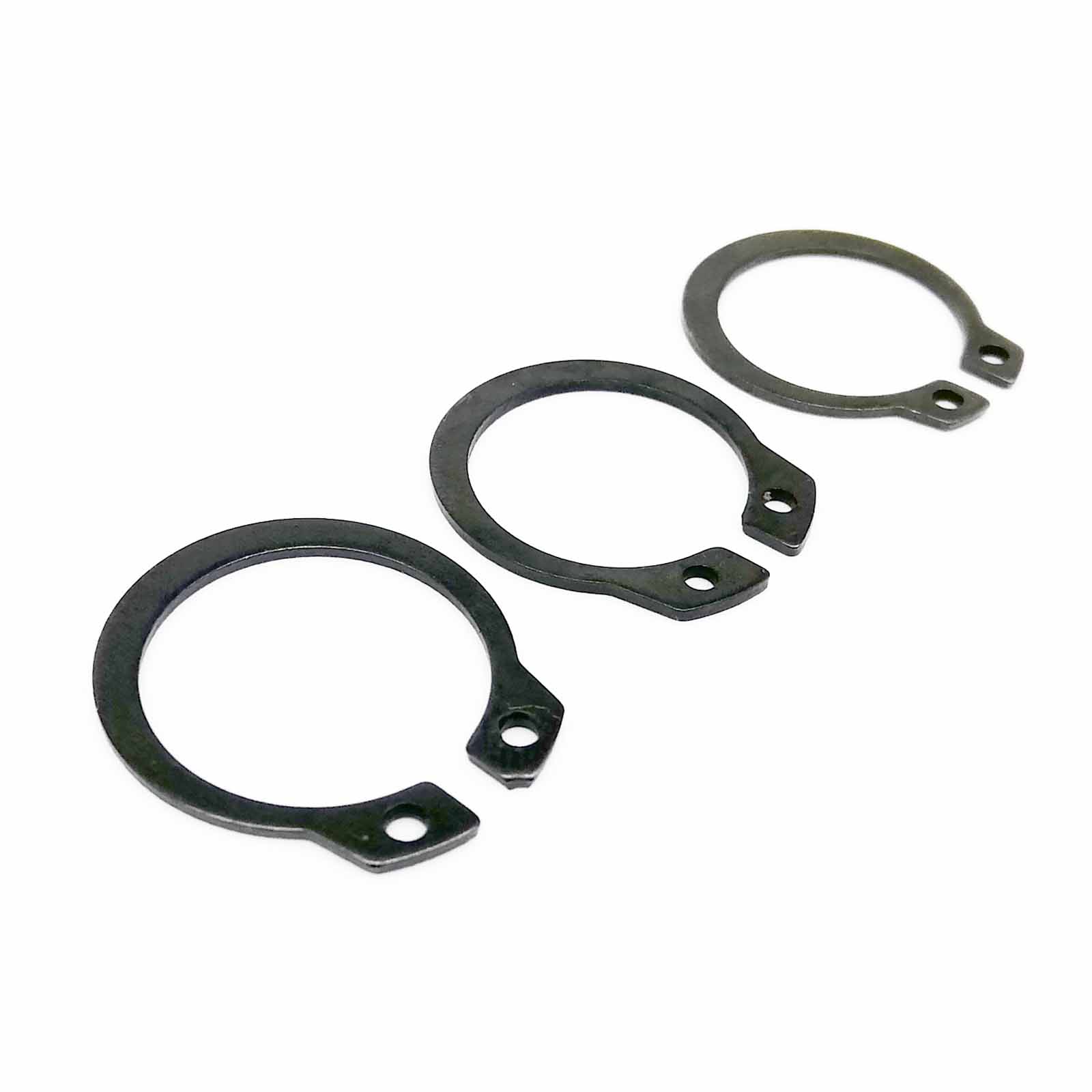 250/500-teiliges Sortiment-Set, 5–20 mm, GB894, schwarz, 65 mn, Stahl-Halteklammer, Sicherungsring, C-Typ, externer Sicherungsring für Lagerwelle