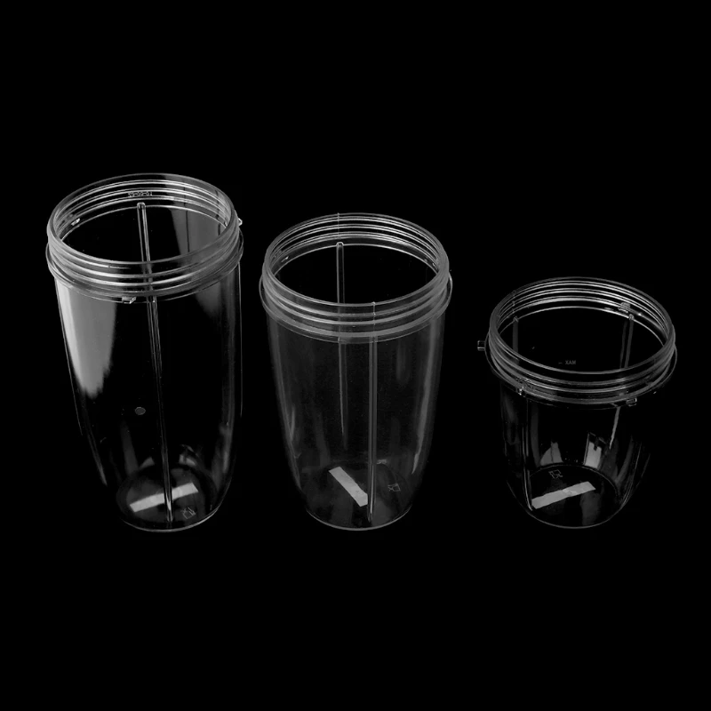 Máy Ép Ly Cốc Rõ Ràng Thay Thế Cho NutriBullet Nutri Viên Đạn Máy Ép 18/24/32OZ Thả Tàu No28
