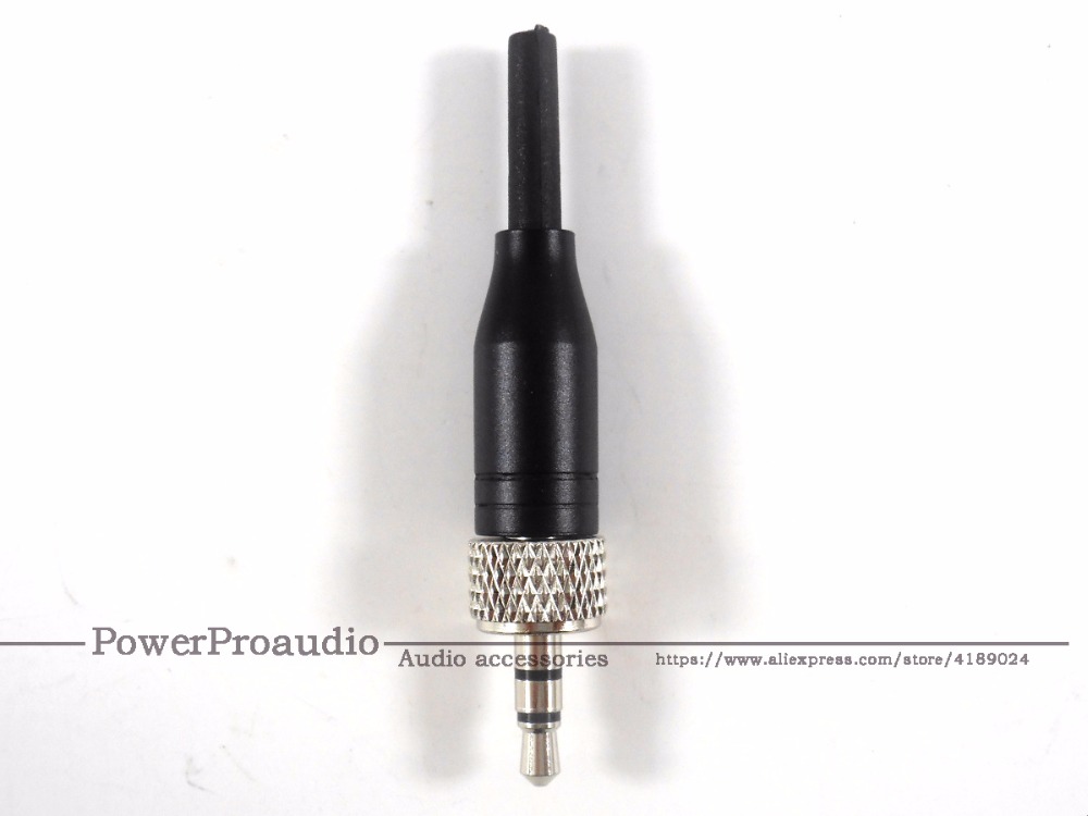5Pcs 3.5Mm Stereo Sekrup Kunci Konektor untuk Pro Sennheiser EW100 EW300 EW500 G1 G2 3 Sony Saramonic Mikrofon spare Plug Adaptor