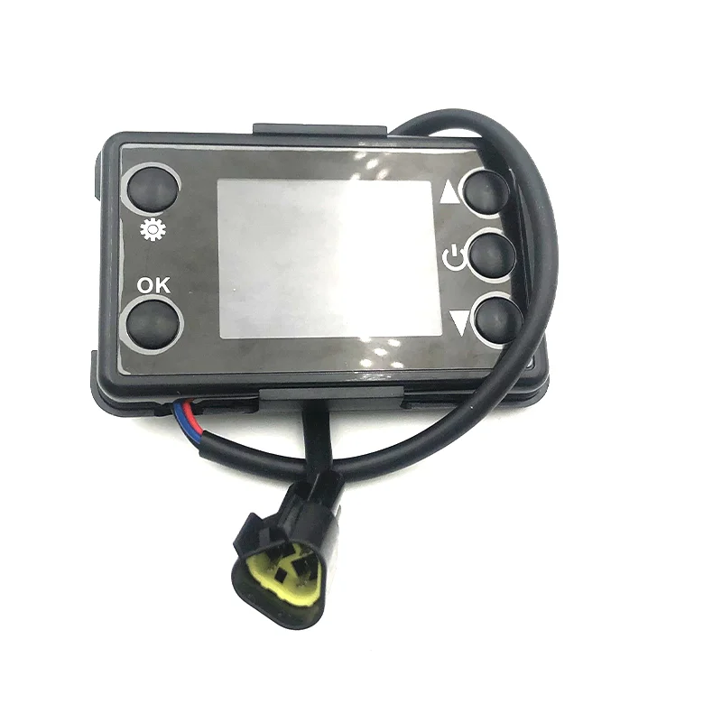 12/24V 2KW 5KW 8KW Kẻ Lằn Chìm Không Khí Nóng Màn Hình LCD Công Tắc + Điều Khiển Ban Bo Mạch Chủ + Remote Điều Khiển Từ Xa tương Tự Như Eberspacher Webasto