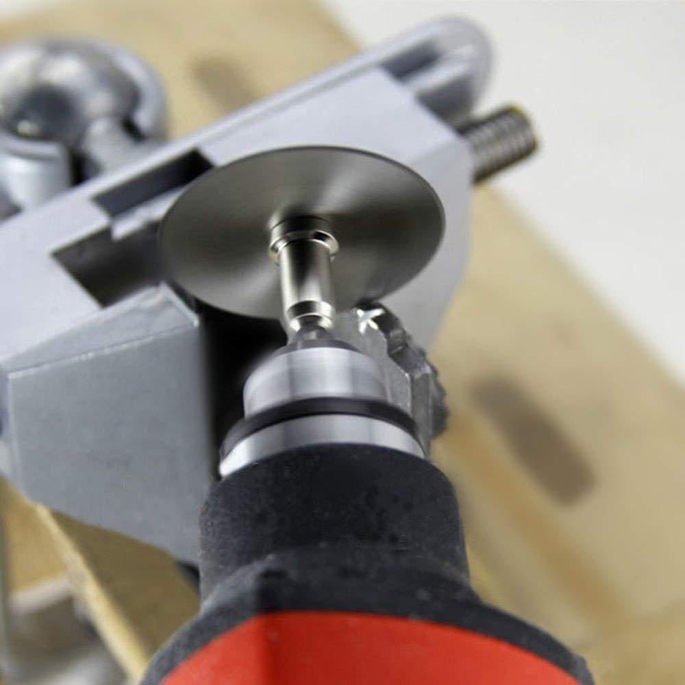 7 Chiếc Đĩa Cắt Kim Loại Thép Tốc Độ Cao Hss Quay Lưỡi Dao Bánh Xe Đĩa Mandrel Cho Dụng Cụ Cắt Gỗ Cưa Dremel dao Cắt (3.175Mm)