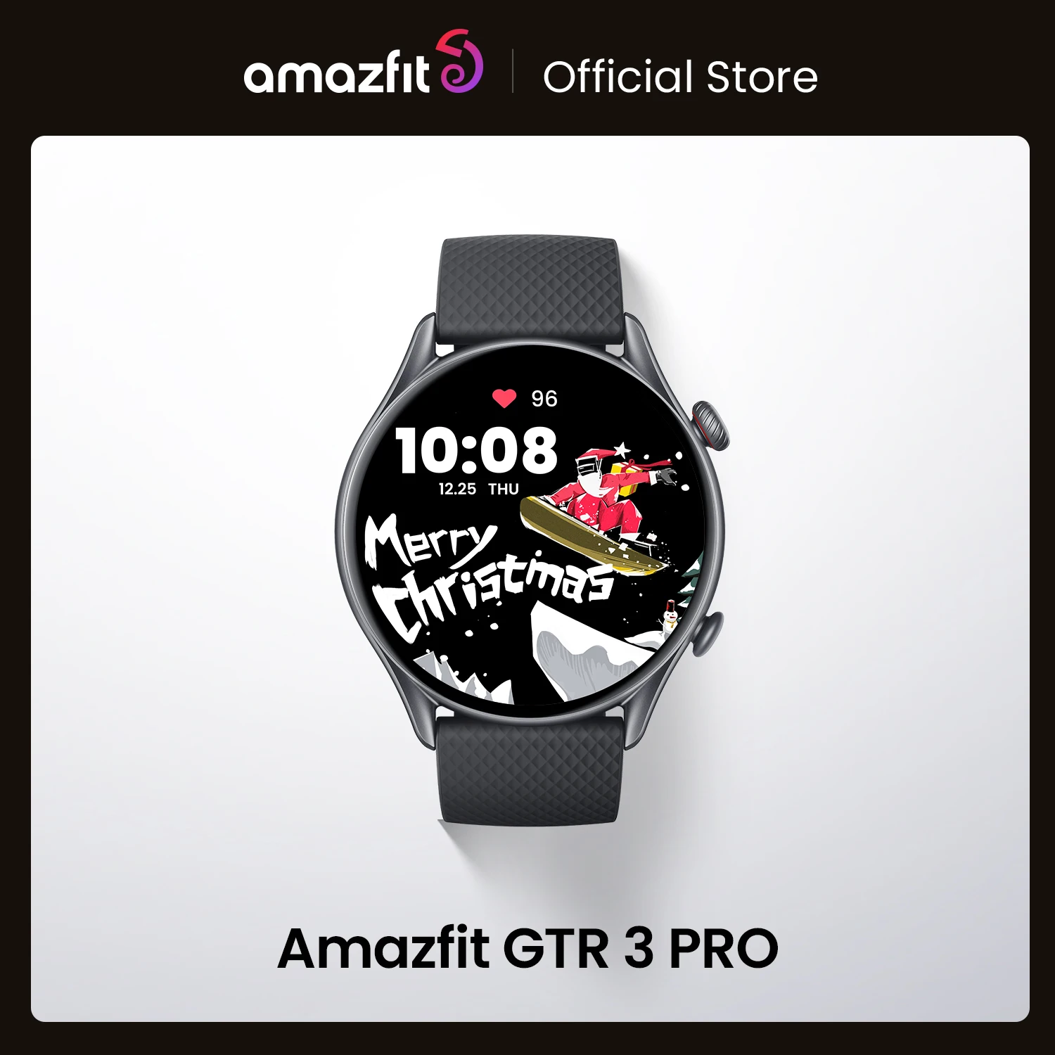 Amazfit GTR 3 Pro GTR3 Pro GTR-3 Pro 46 мм Смарт-часы AMOLED-дисплей Приложение Zepp OS 12-дневный срок службы батареи Часы 150+ спортивных режимов