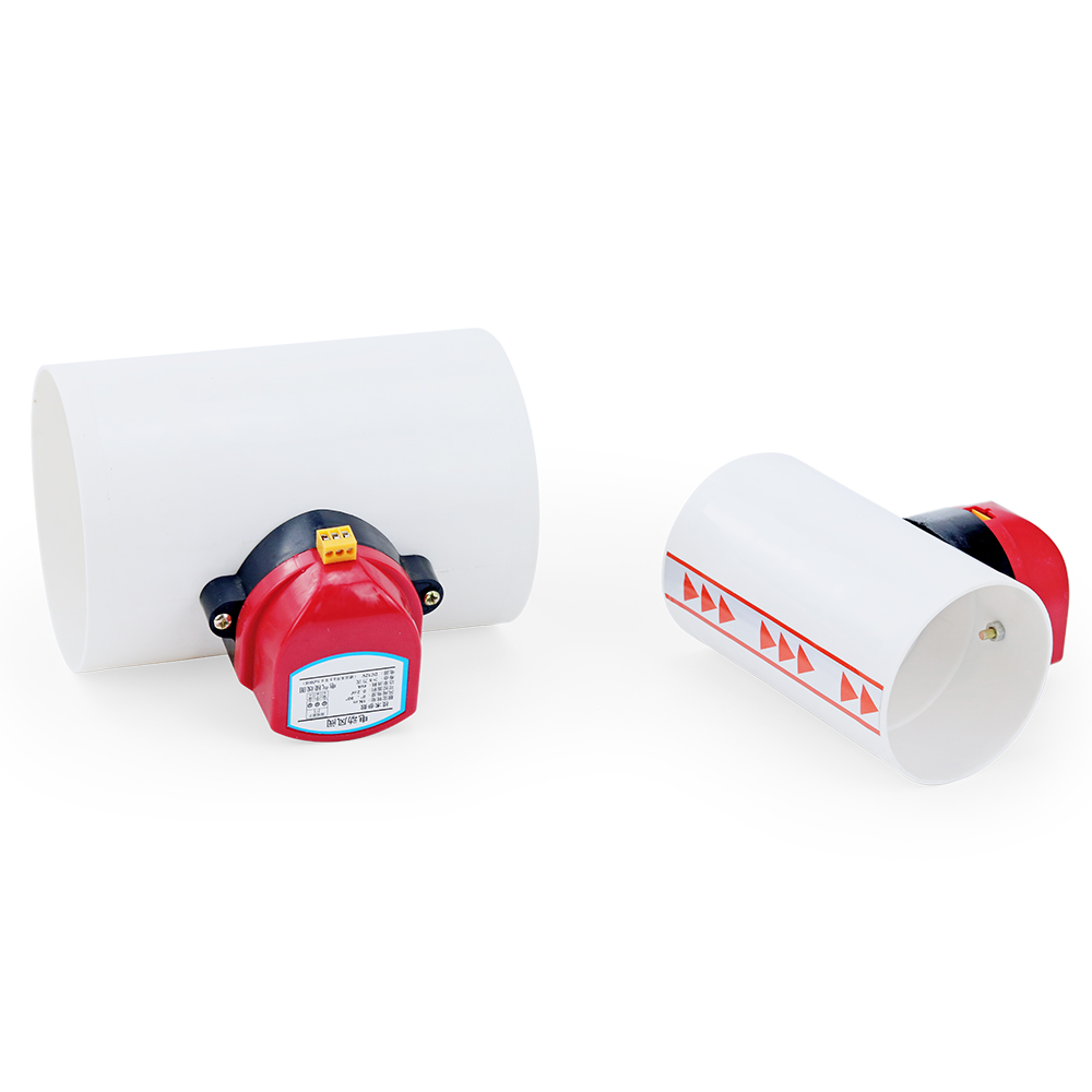 220V 12V PVC พลาสติกไฟฟ้า Damper วาล์วตรวจสอบ 75/110mm Air Volume Vent Controller สําหรับระบายอากาศท่อ
