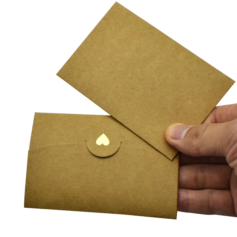 20pcs Mini Paper Envelopes Small Greeting Card Name Card Envelope for Letter Wedding Invitation