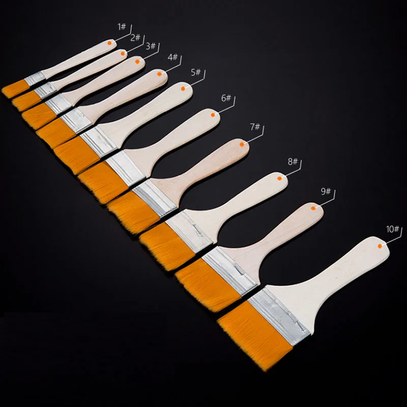 1 Chiếc Lông Nylon Tranh Cọ Dầu Màu Nước Nước BỘT Propylene Acrylic Differeent Kích Thước Bút Sơn Trường Nghệ Thuật Cung Cấp