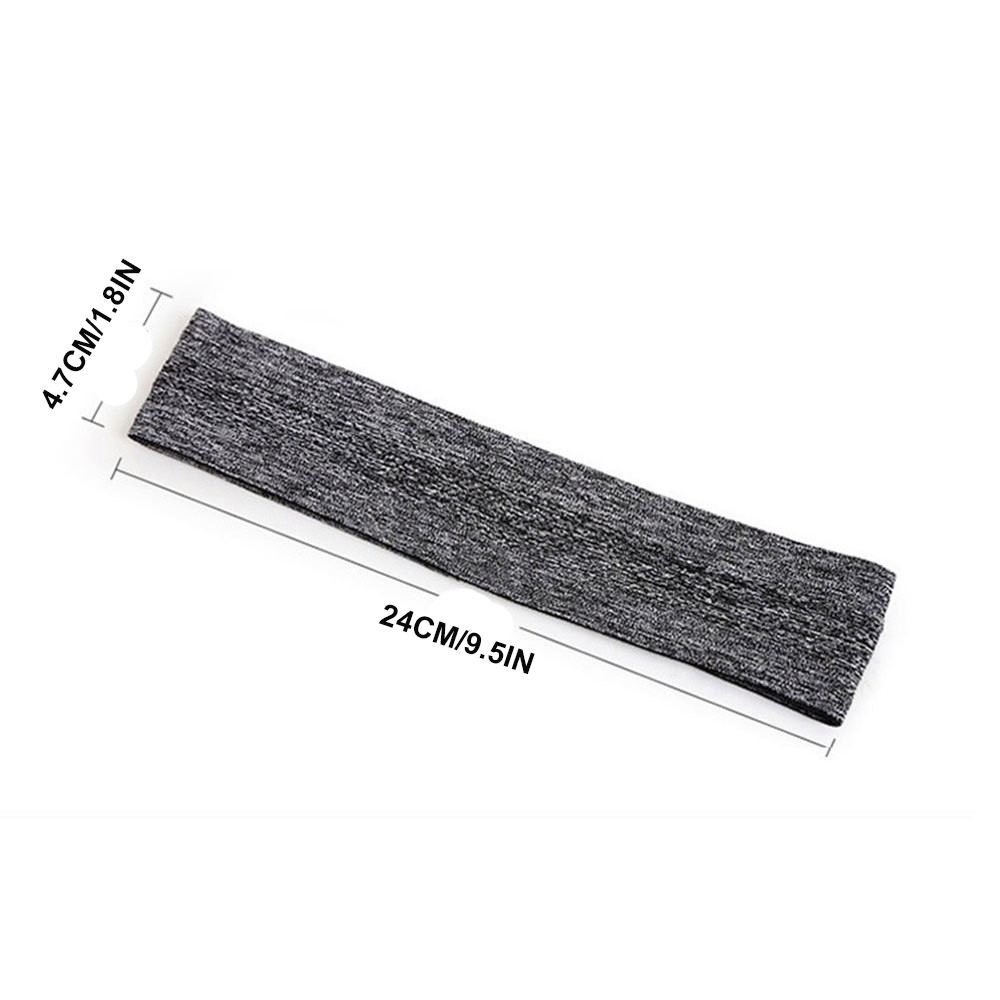 Fascia per sport all'aria aperta Fasce per capelli fitness portatili Uomo Donna Avvolgimento per capelli Brace Elastico Ciclismo Yoga Corsa Esercizio Fascia per il sudore