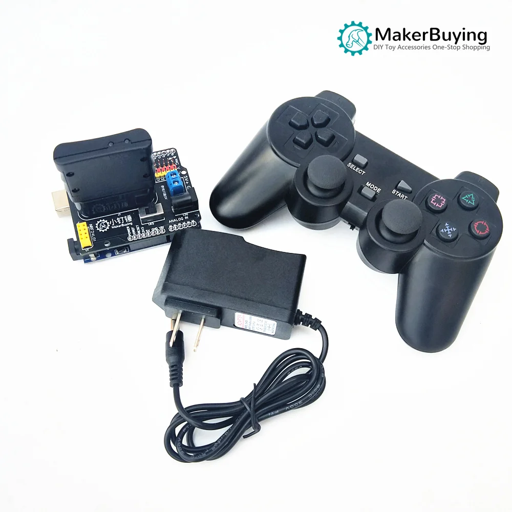 PS2 Điều Khiển Từ Xa 6DOF 3D In Hình Cánh Tay Robot Bộ Cho Arduino Điều Khiển Học Bộ DIY