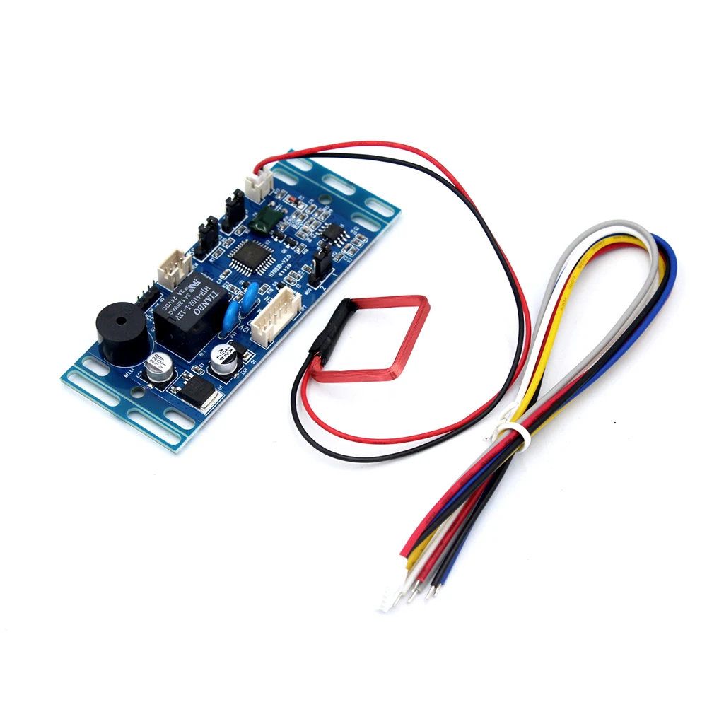 Sistema de Control de Acceso de proximidad RFID, 125Khz, 13,56 Mhz, módulo de intercomunicación de construcción, módulo de Control de acceso integrado, 2500 usuarios
