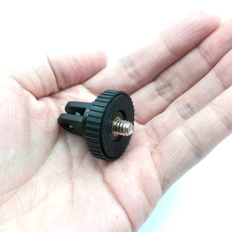 Adapter do statywu do Gopro 13 12 11 10 9 8 7 6 5 4 3 2 1/4-20 Adapter śrubowy do Go Pro Hero YI 4K SJ4000 EKEN H9R DBPOWER