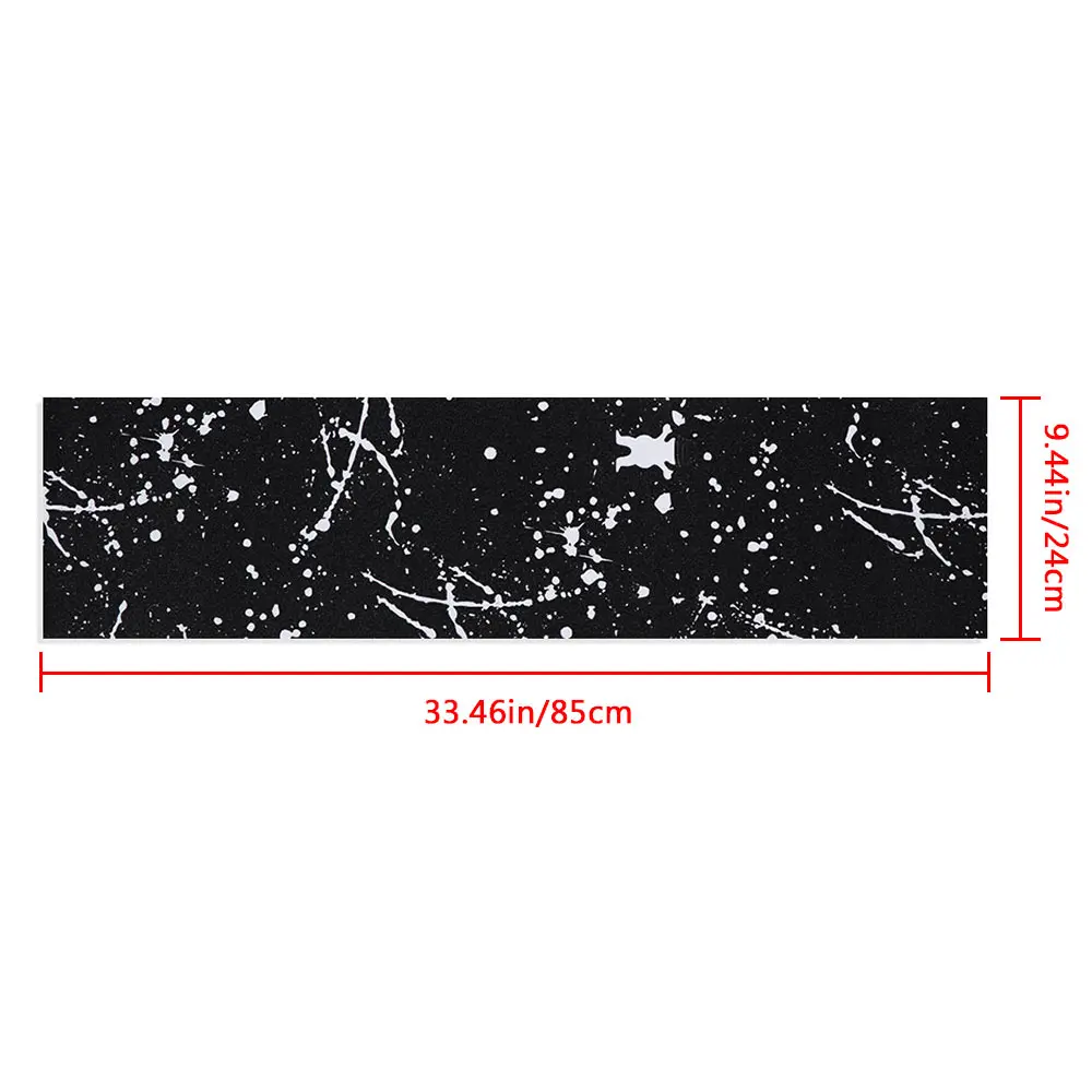Multistyles ลื่นสําหรับสเก็ตบอร์ดสติกเกอร์ Longboarding Griptape อุปกรณ์เสริม Grip เทปสเก็ตบอร์ดดาดฟ้ากระดาษทราย