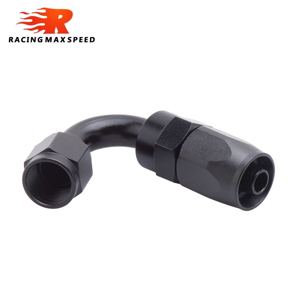 AN6/AN8/AN10 Thẳng 0 °/45 °/90 °/120 °/180 ° độ Nhôm Xoay Vòi Cấp Lắp Adapter Dầu Nhiên Liệu Dòng NPT Cắm Bán Buôn