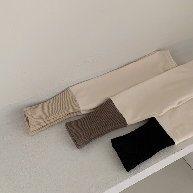 2021 Trẻ Sơ Sinh Miếng Dán Cường Lực Quần Legging Cotton Quần Dài Cho Bé Gái Chân Bé Quần Áo Thu Đông Bé Quần