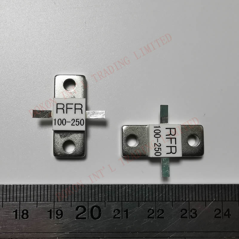 250 vatios 100 ohmios RESISTENCIA FLANGA MONTAGE 250 VATIOS 100 OHMS Óxido de berilio RFR 100-250